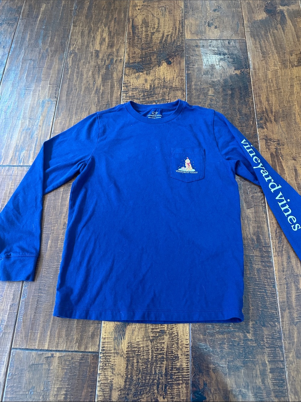 Vineyard Vines Boys Holiday Long Sleeve T-Shirts (Lot of 2) - Picture 10 of 13